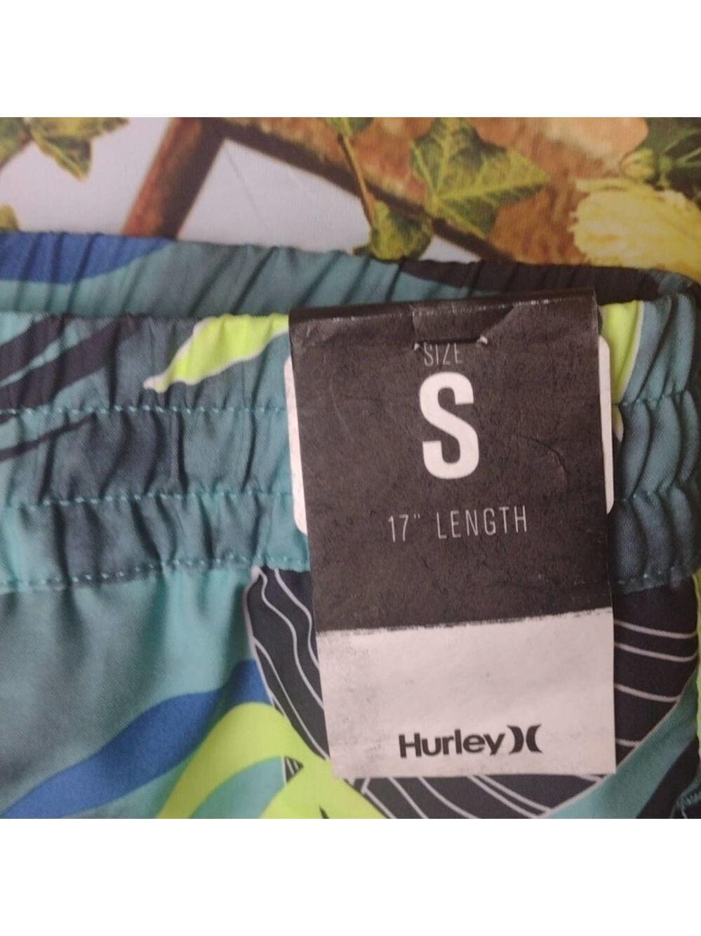HURLEY swim shorts no inner lining size small - Picture 2 of 4